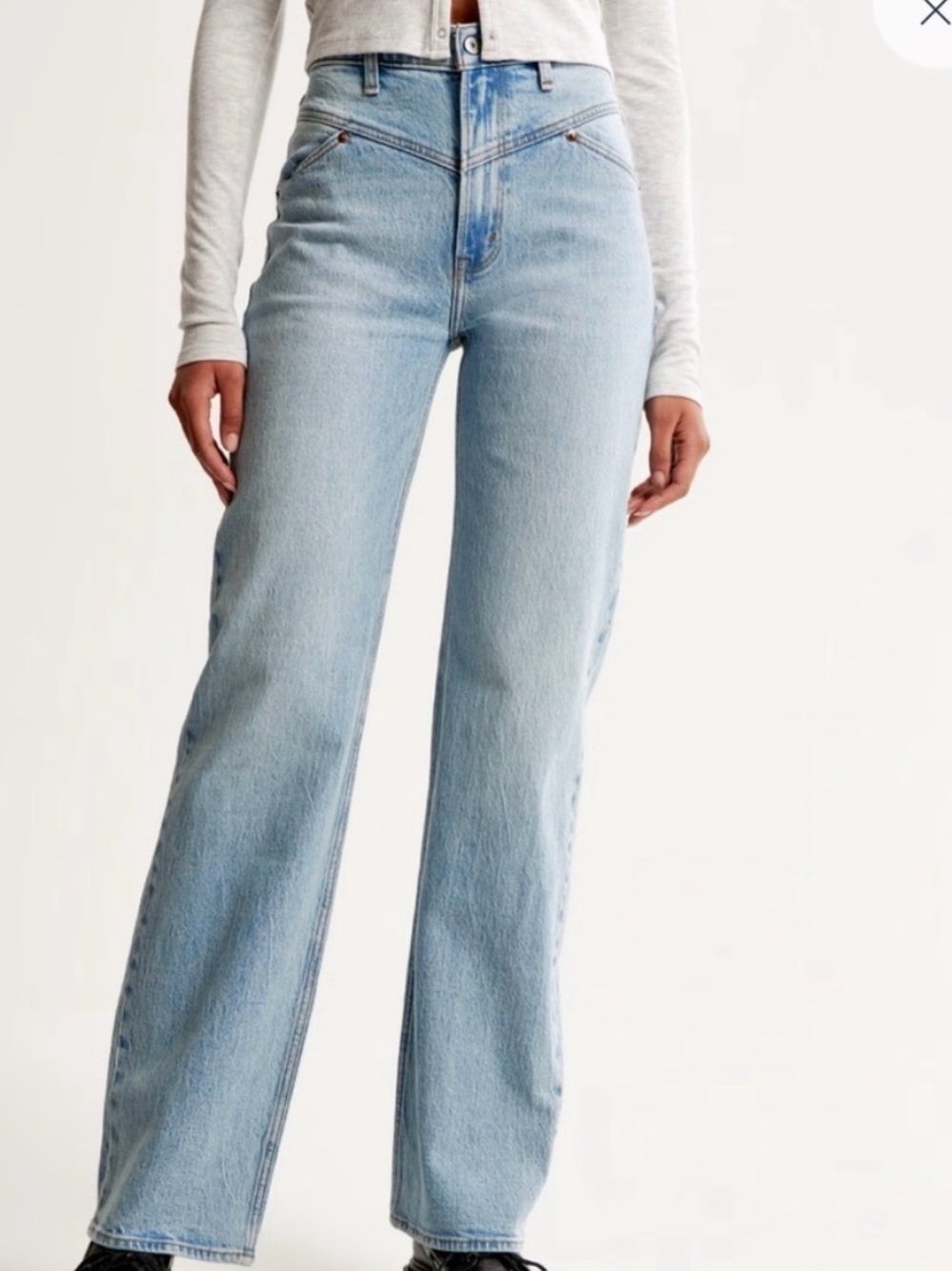 Abercrombie High Rise 90s Relaxed Jeans